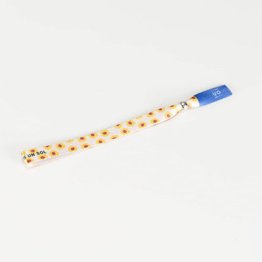 Pulsera De Tela "Mami Eres Un Sol"