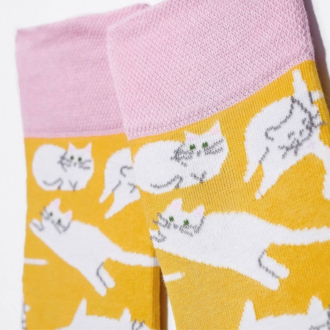 Calcetines Katzenchaos con diseño de enjambre de abejas