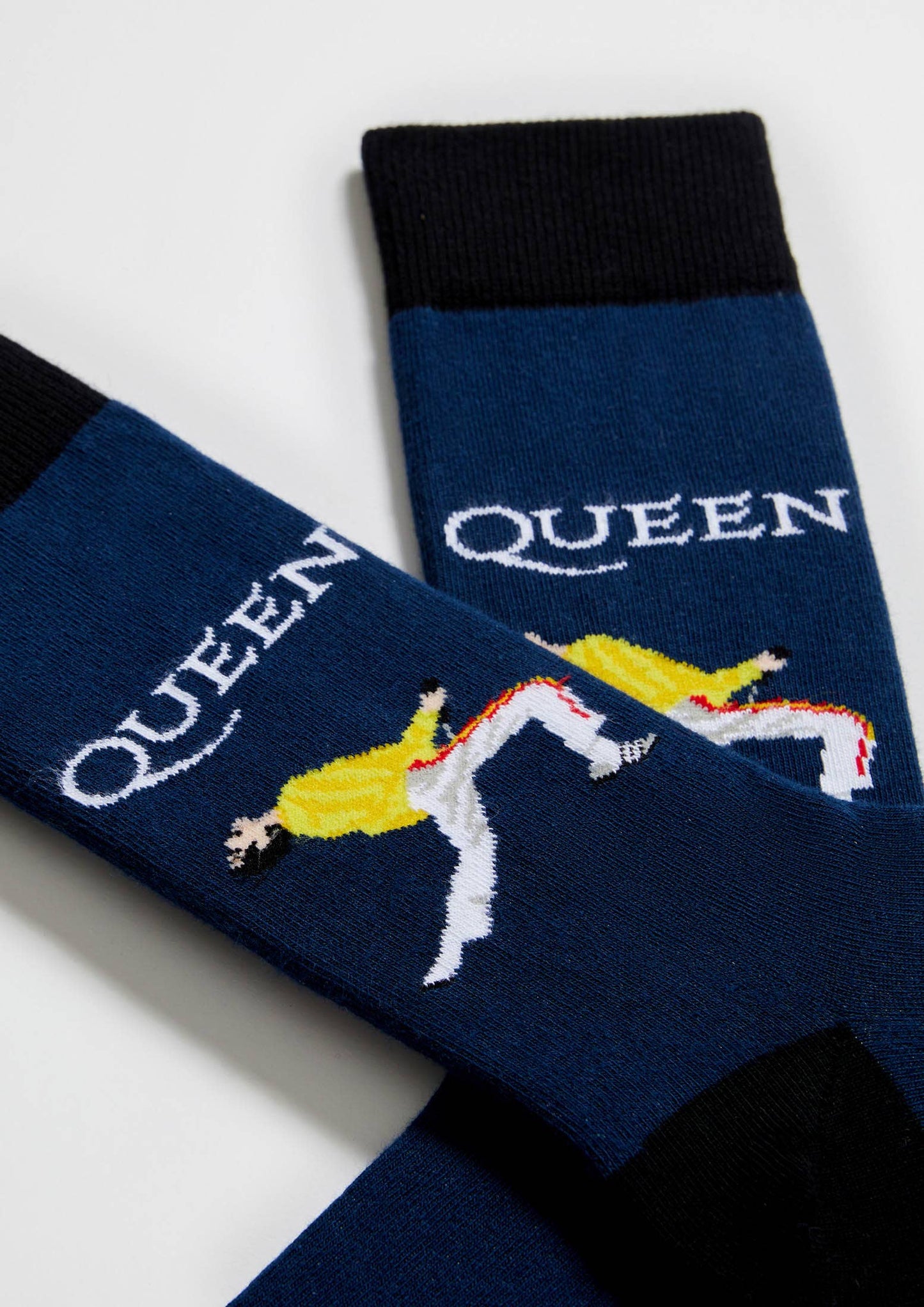 BeQueen Freddie Navy - 100% Organic Cotton Socks