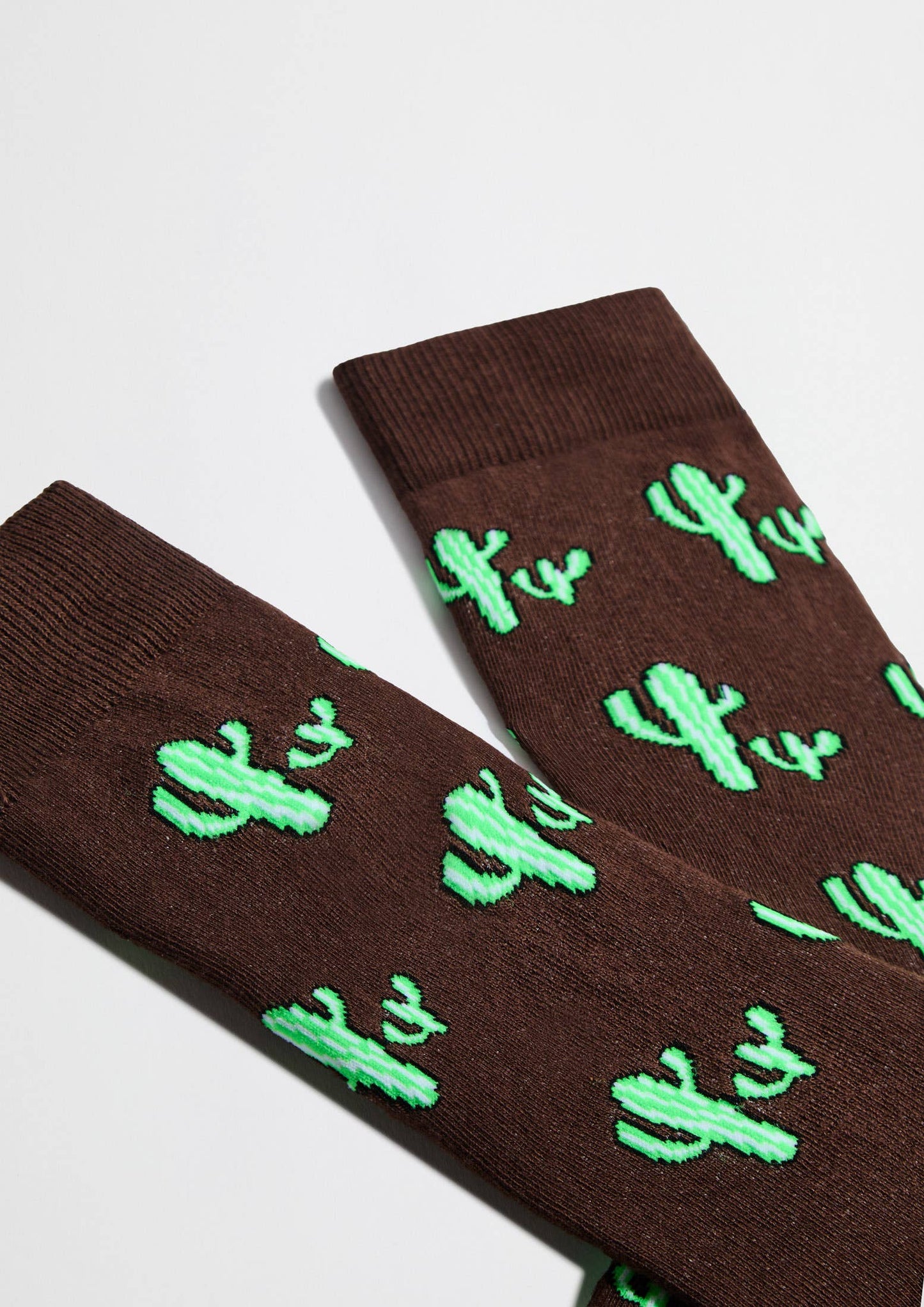 BeCactus Brown - 100% Organic Cotton Socks