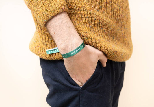 Pulsera Tela "Papá Pato"