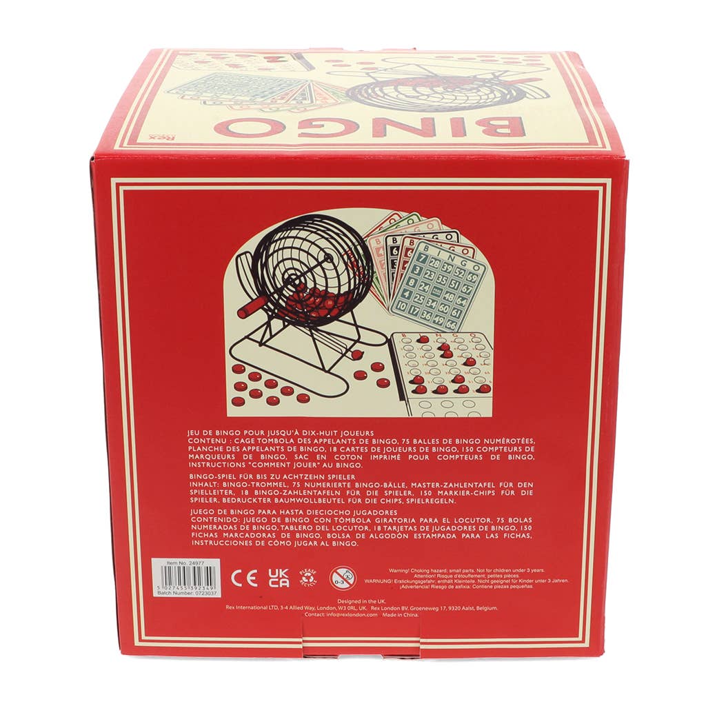 Juego de bingo
