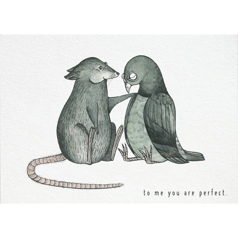 Postal – Eres perfecto