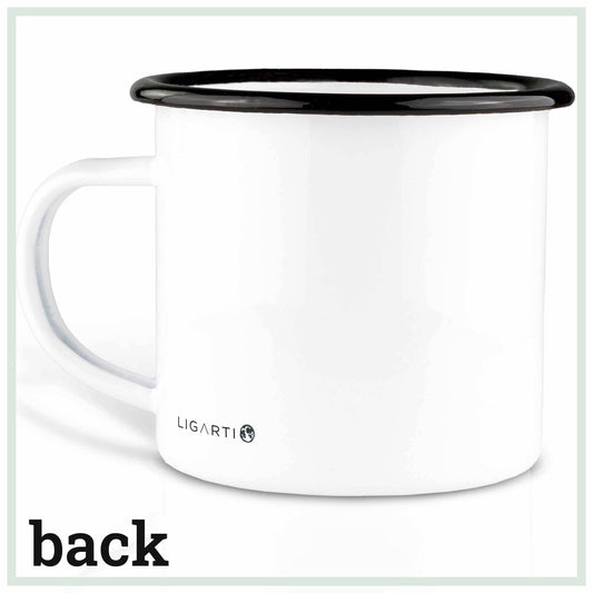 Taza esmaltada - Mundo de las ardillas