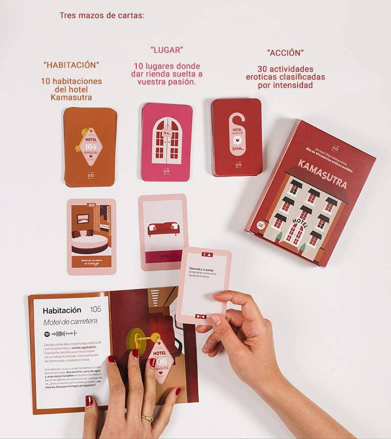 Juego De Cartas Para Parejas "Hotel Kamasutra"