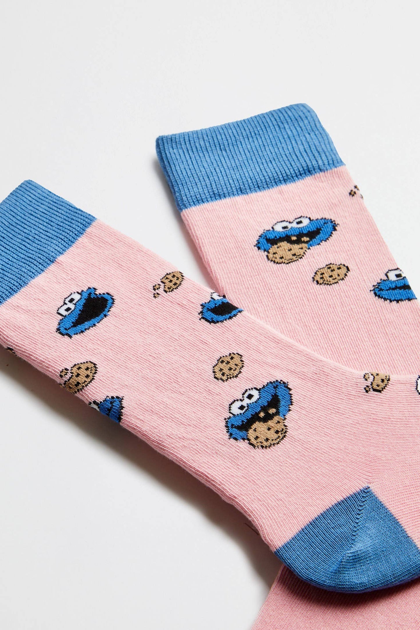 BeSesameStreet Cookie Monster Pink - 100% Organic Cotton