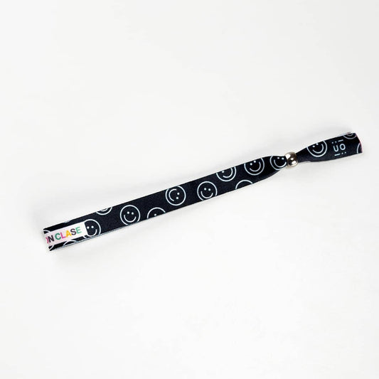 Pulsera De Tela "Profe Con Clase"