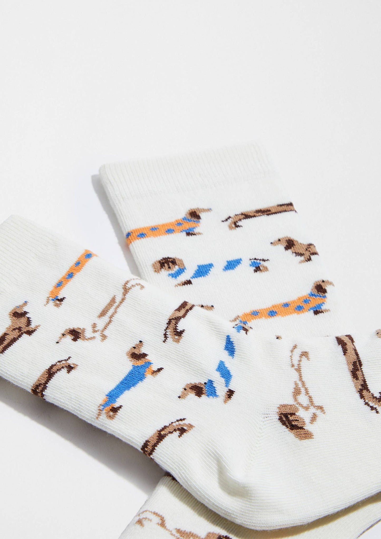 BePets OffWhite - 100% Organic Cotton Socks