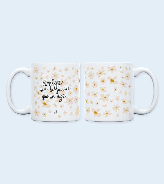 Taza "Amiga Eres Familia"