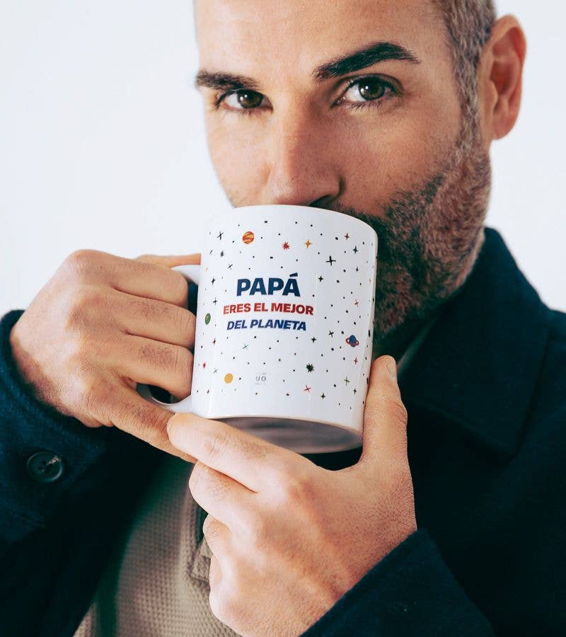 Taza "Papá, Eres El Mejor Del Planeta"