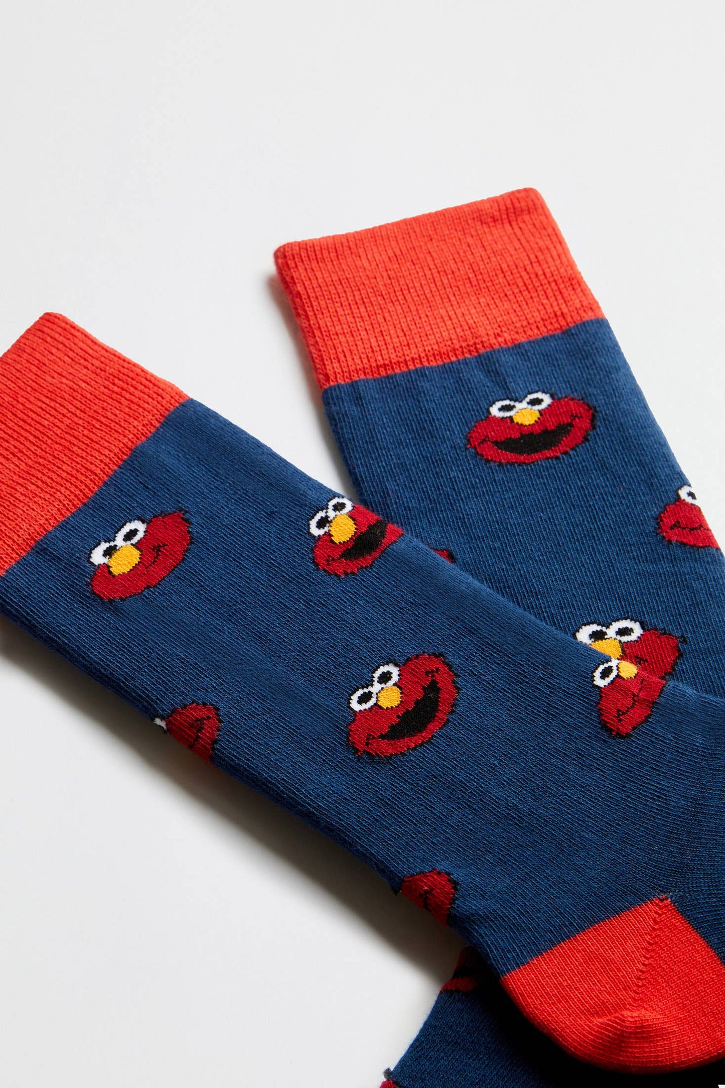 BeSesameStreet Elmo - 100% Organic Cotton Socks