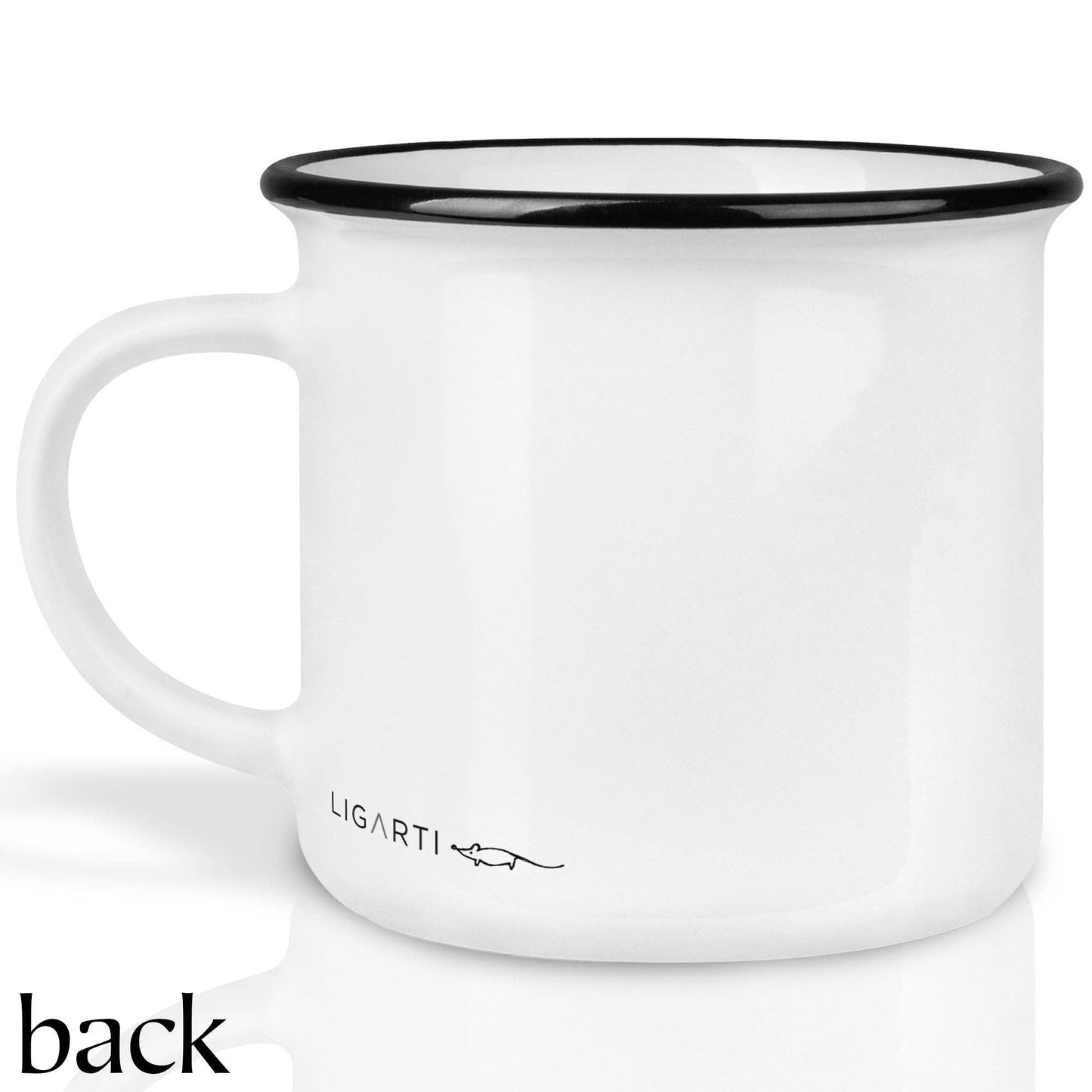 Taza de cerámica – Ratón de biblioteca