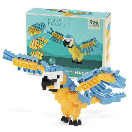 Construye tu propio kit de modelo de animal - Guacamayo