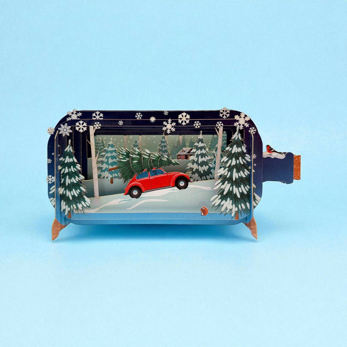 El viaje del árbol de Navidad