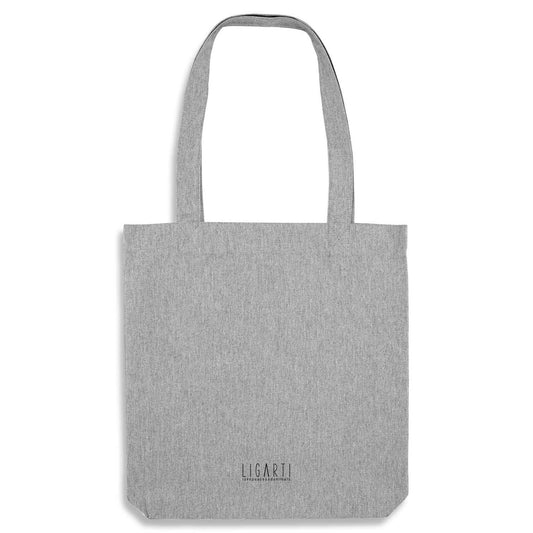 Bolsa de yute [Reciclaje] - medusa del mar profundo - gris