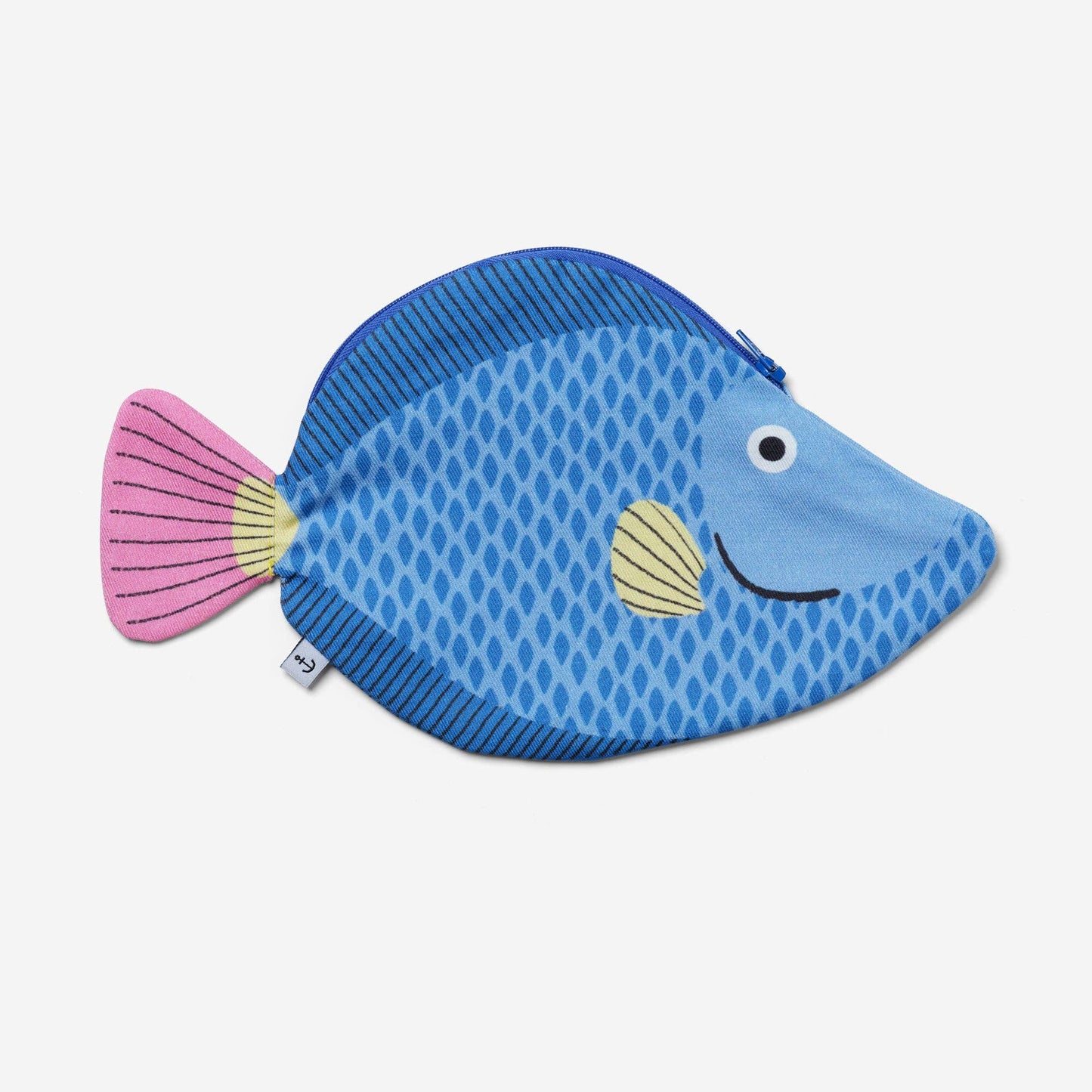 Funda Picasso de algodón 100 % azul inspirada en el mar de Bali