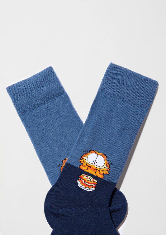 BeGarfield Lasagna - 100% Organic Cotton Socks