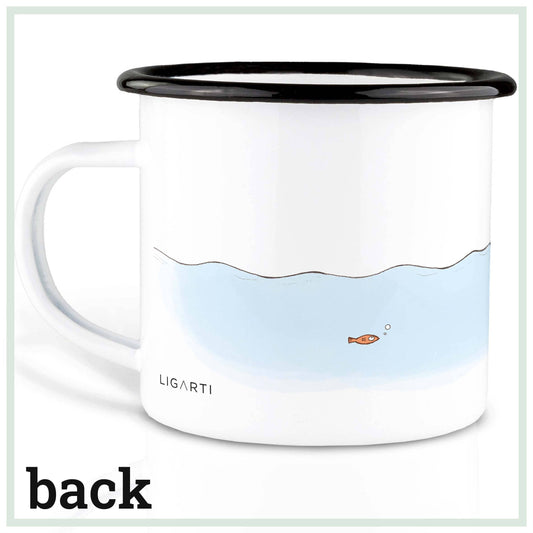 Taza de esmalte – El socorrista
