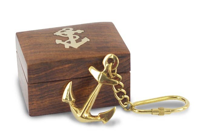 Decor And Go - Llavero Ancla Con Caja * 1021