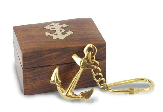 Decor And Go - Anchor Keychain With Box * 1021