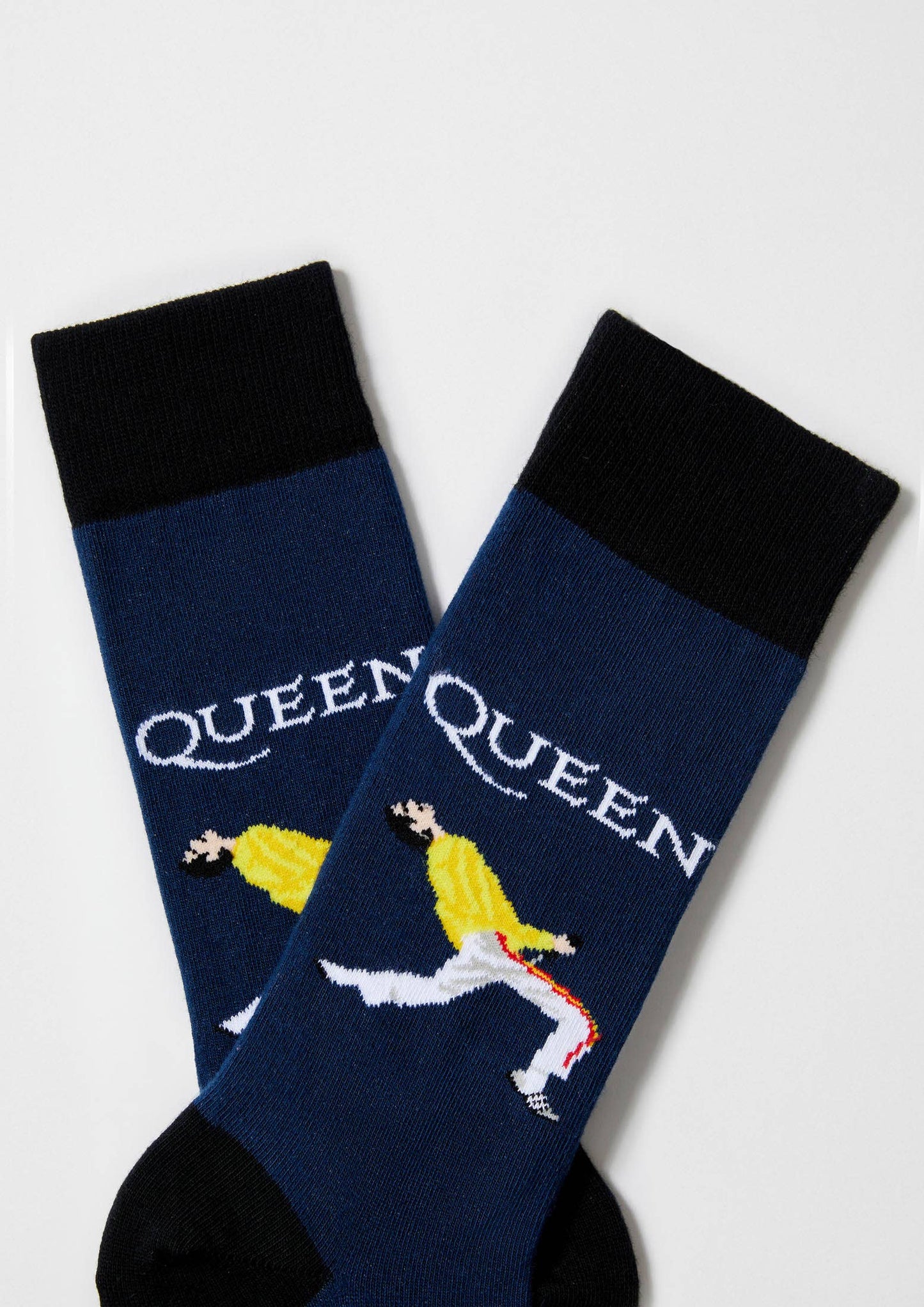 BeQueen Freddie Navy - 100% Organic Cotton Socks