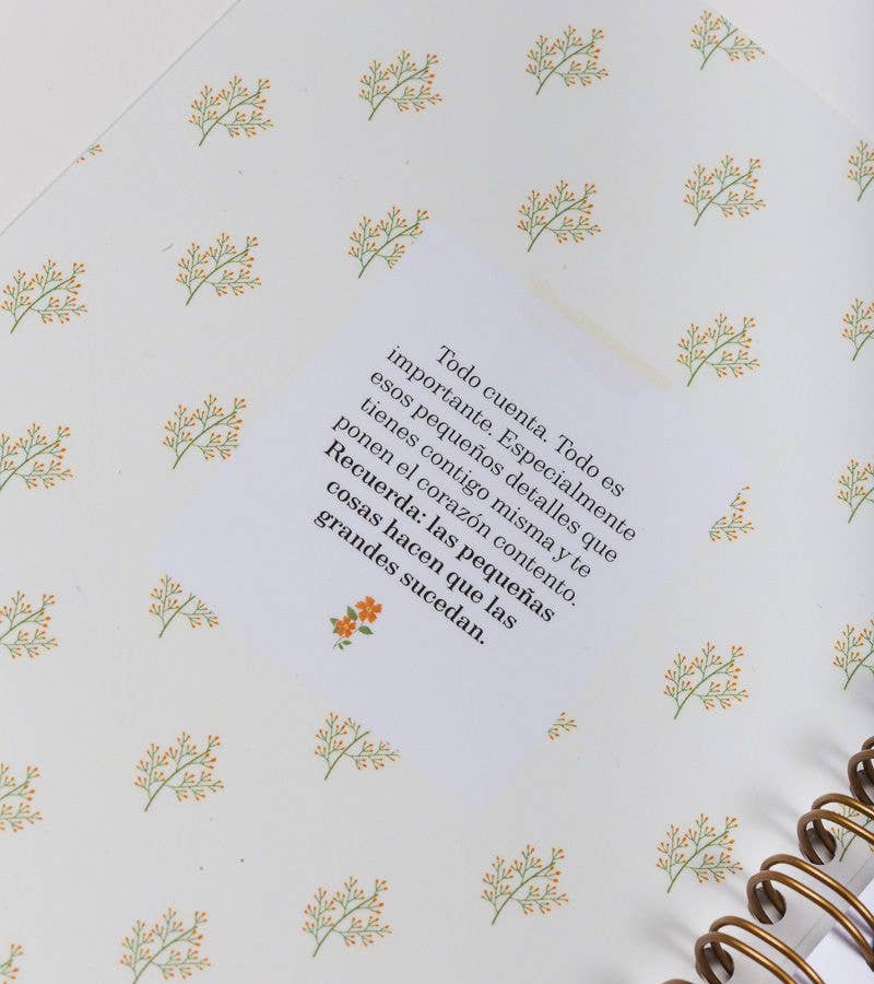 Mini Organizador Semanal “Crece Y Florece”