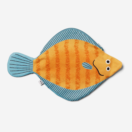 Funda Plaice en algodón 100%, inspirada en el Mar del Norte