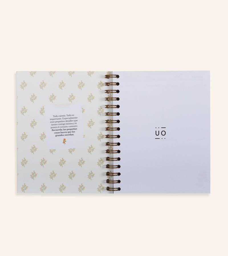 Mini Organizador Semanal “Crece Y Florece”