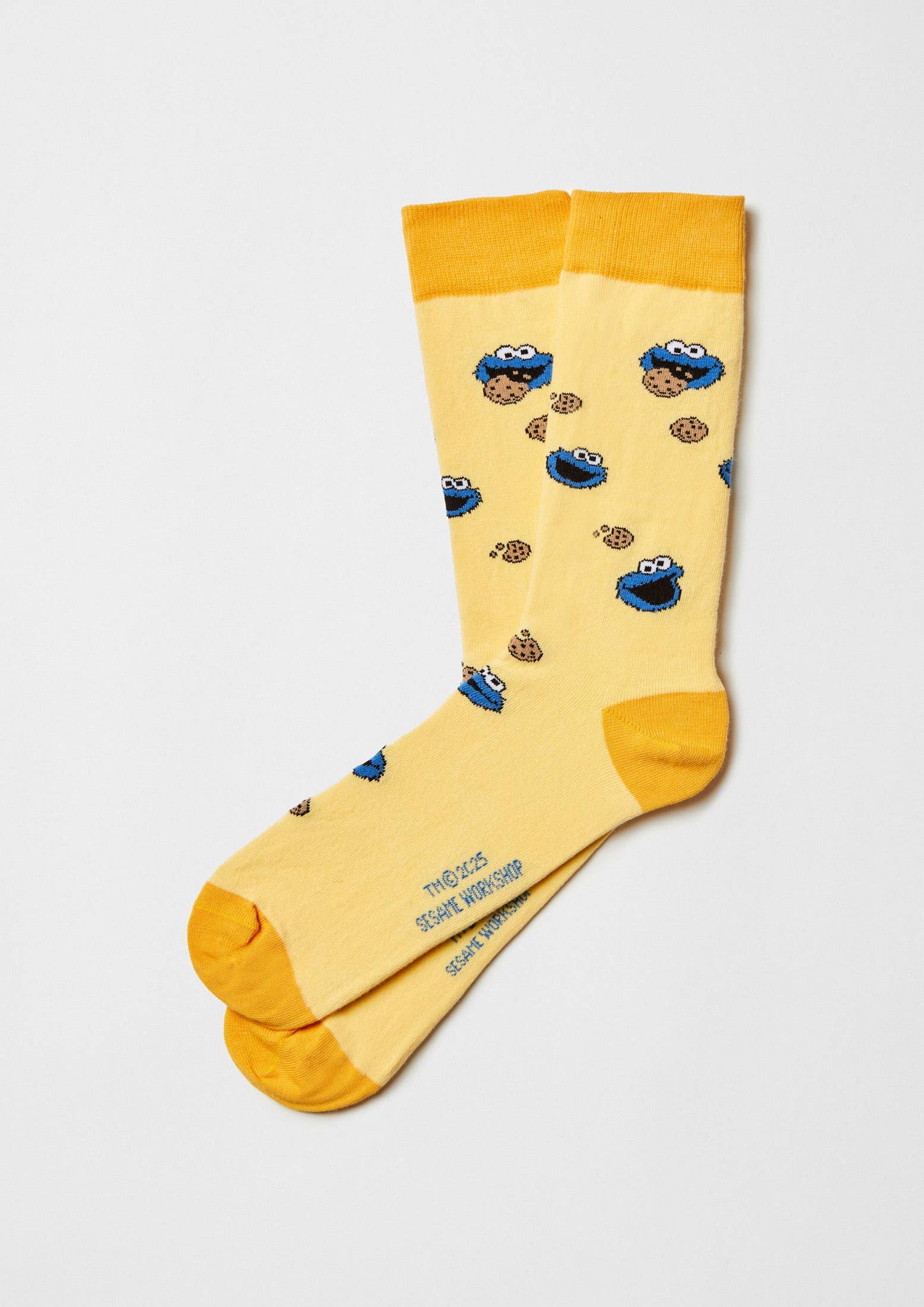 BeSesameStreet Cookie Monster Yellow - 100% Organic Cotton