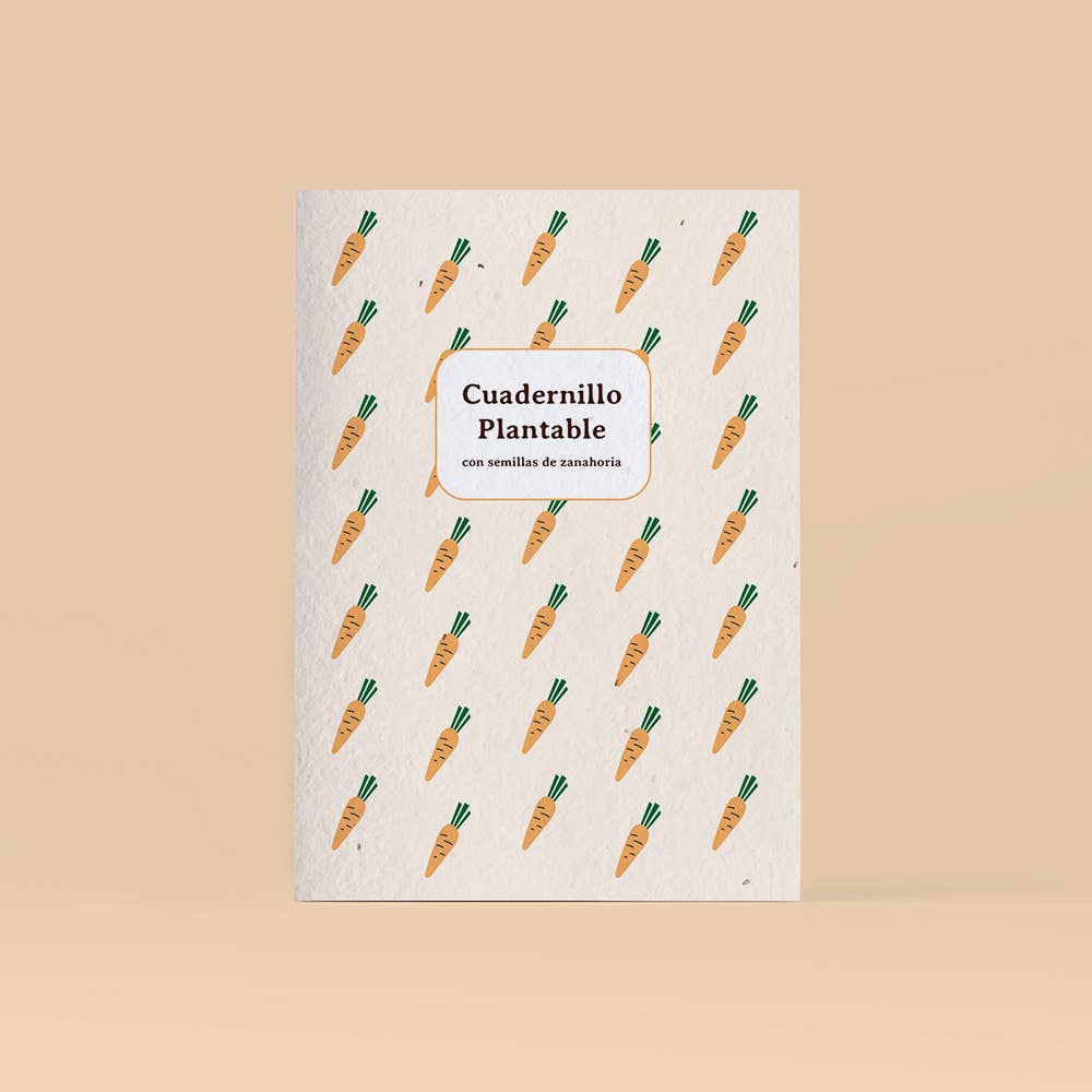 Cuadernillo Plantable Zanahoria🥕