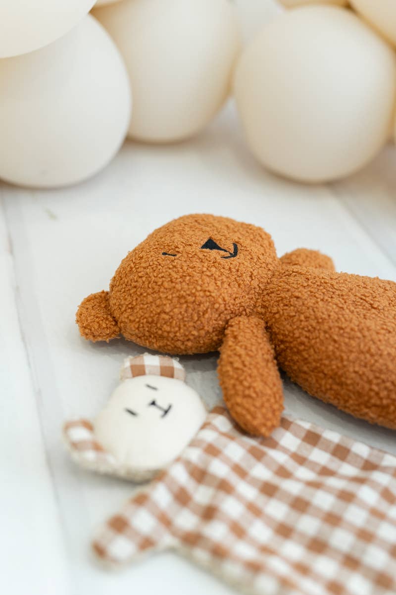 PACK TEDDY & DOUDOU BROWN