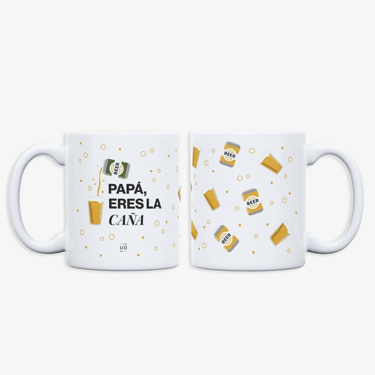 Taza "Papá, Eres La Caña"