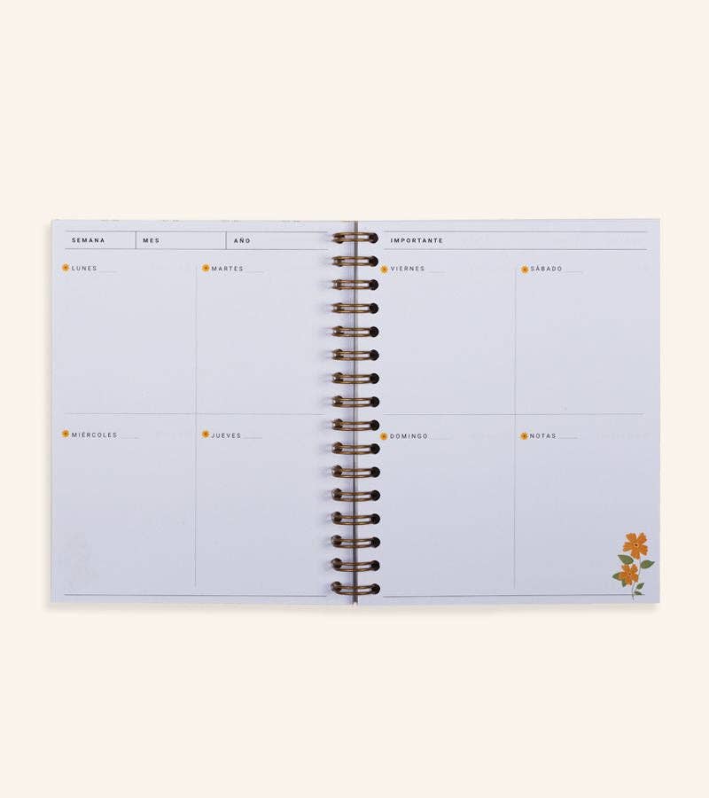 Mini Organizador Semanal “Crece Y Florece”
