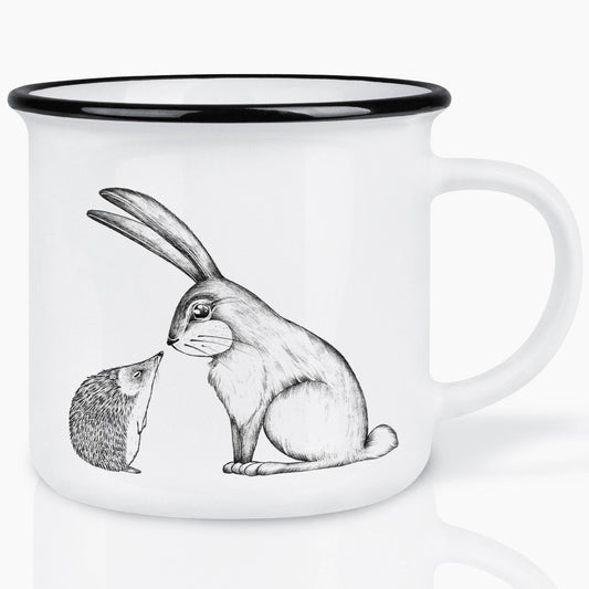Ceramic Mug – Hare and Hedgehog