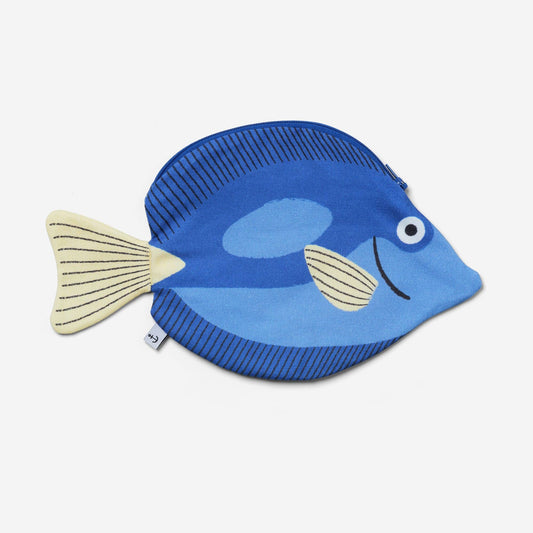 Estuche Cirujano de algodón 100% inspirado en el pez cirujano de Bali