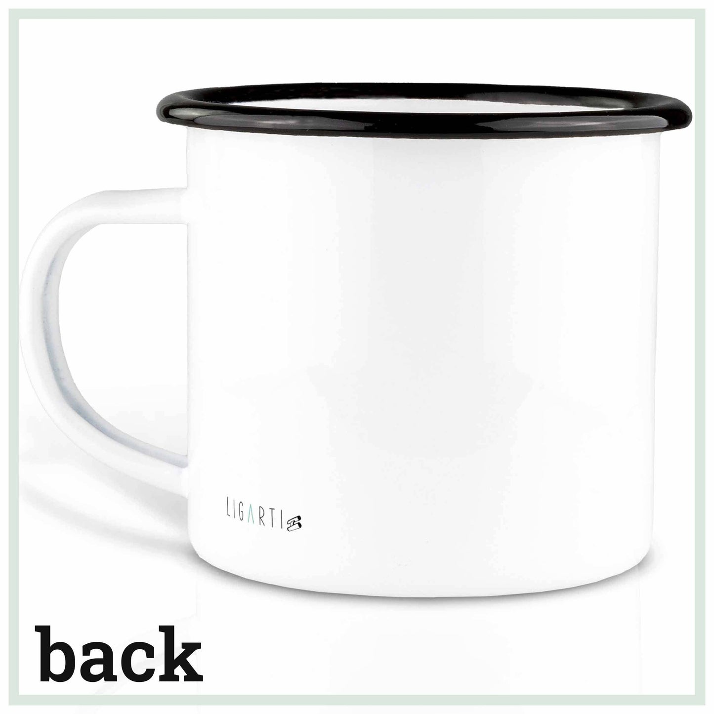 Taza esmaltada – Buena vista