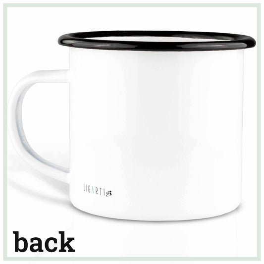 Taza esmaltada – Buena vista