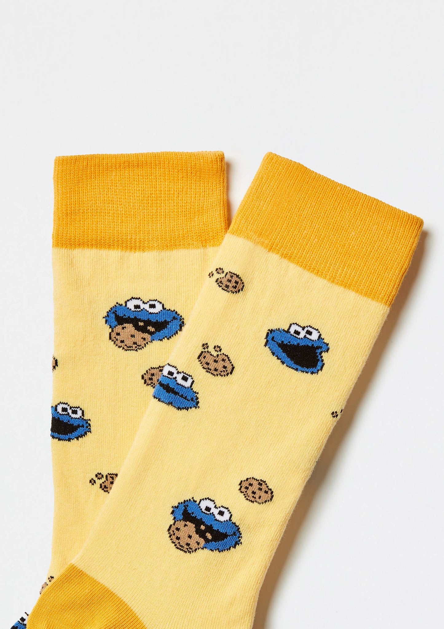 BeSesameStreet Cookie Monster Yellow - 100% Organic Cotton