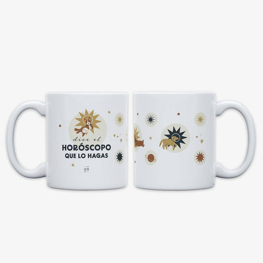 Kit Taza + Calcetines "Dice el horóscopo que lo hagas"
