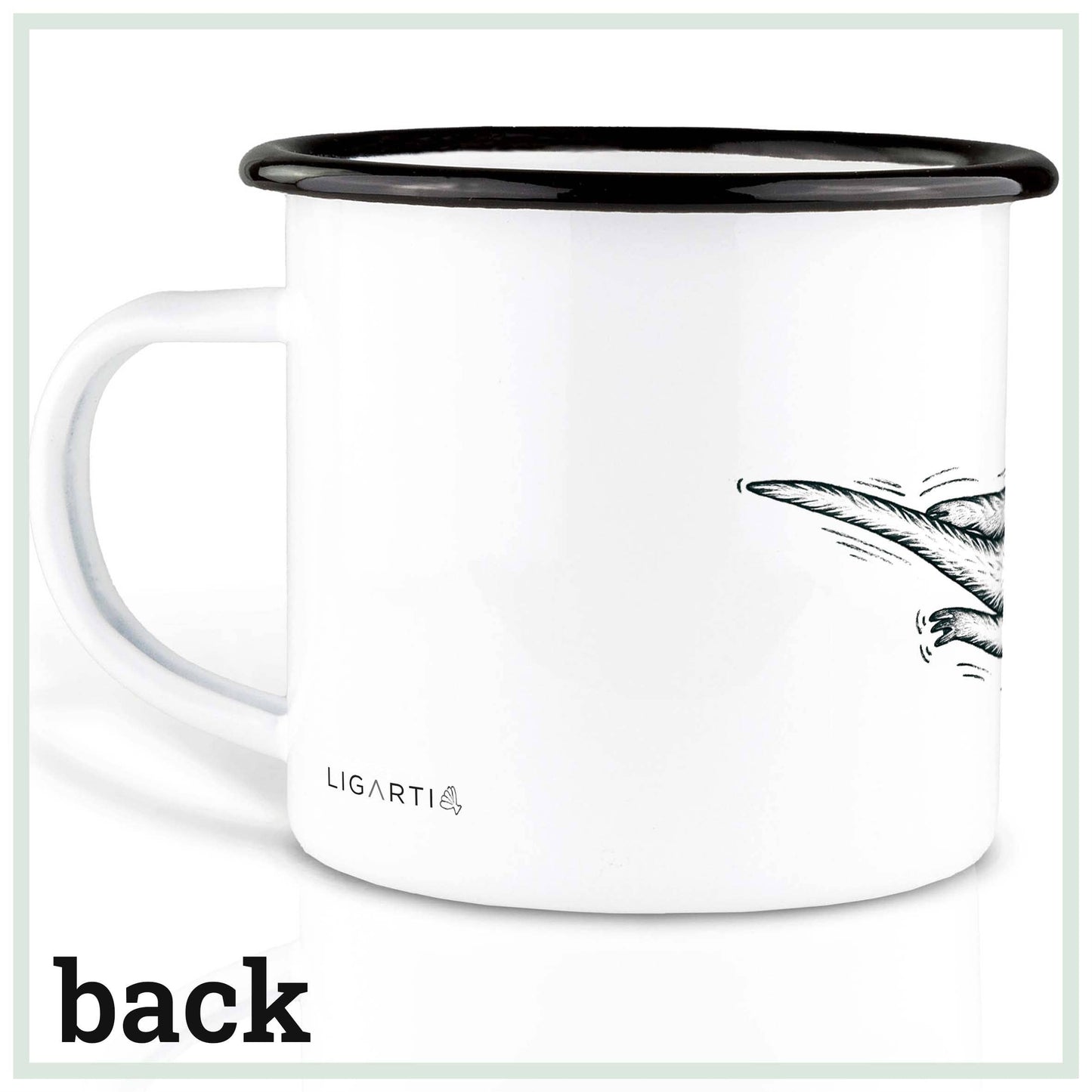 Taza esmaltada – Cazuela de mejillones