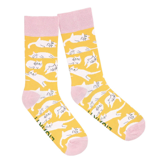 Calcetines Katzenchaos con diseño de enjambre de abejas