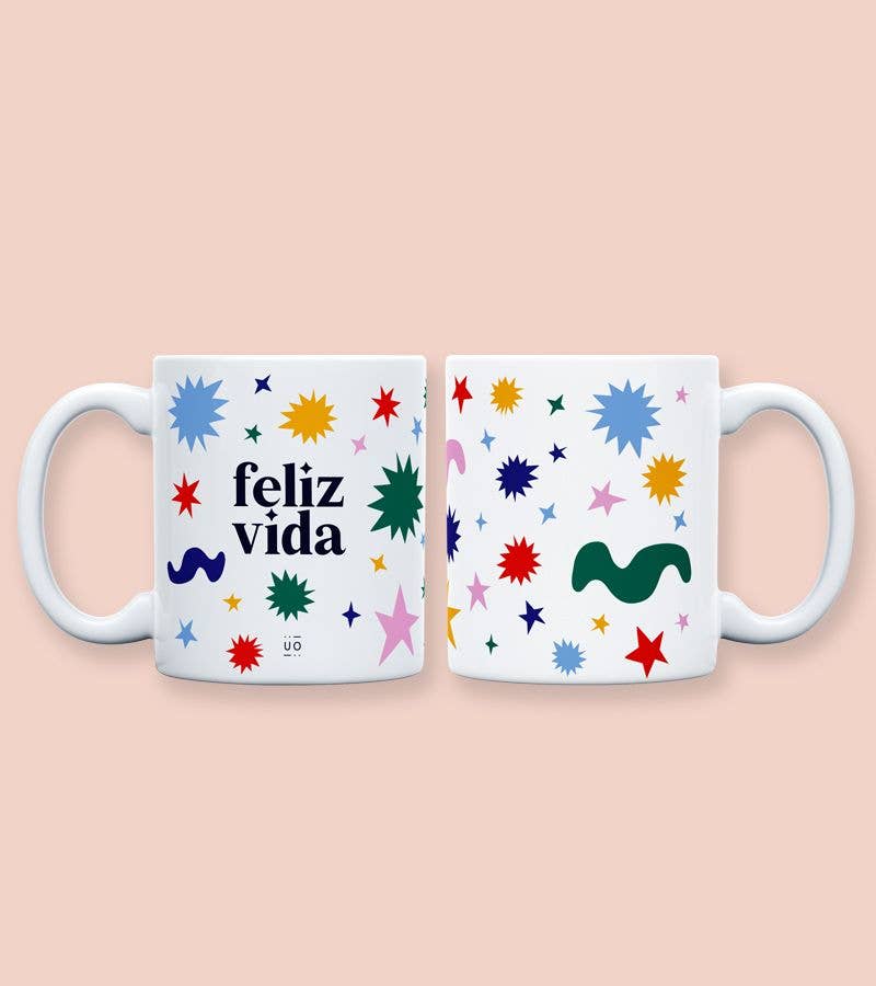 Taza "Feliz Vida"