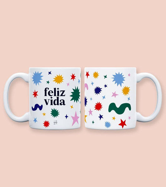 Taza "Feliz Vida"