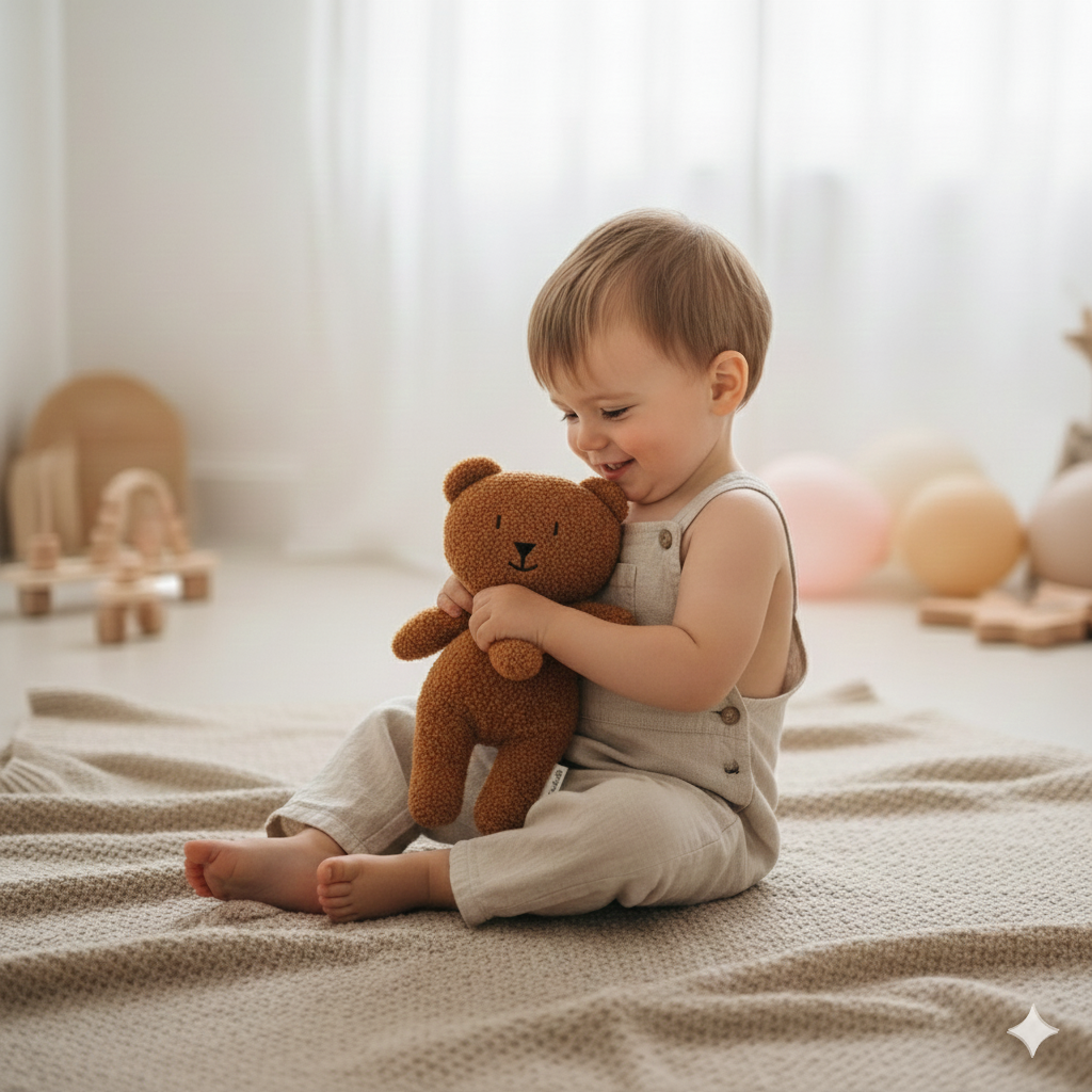 PACK TEDDY & DOUDOU BROWN
