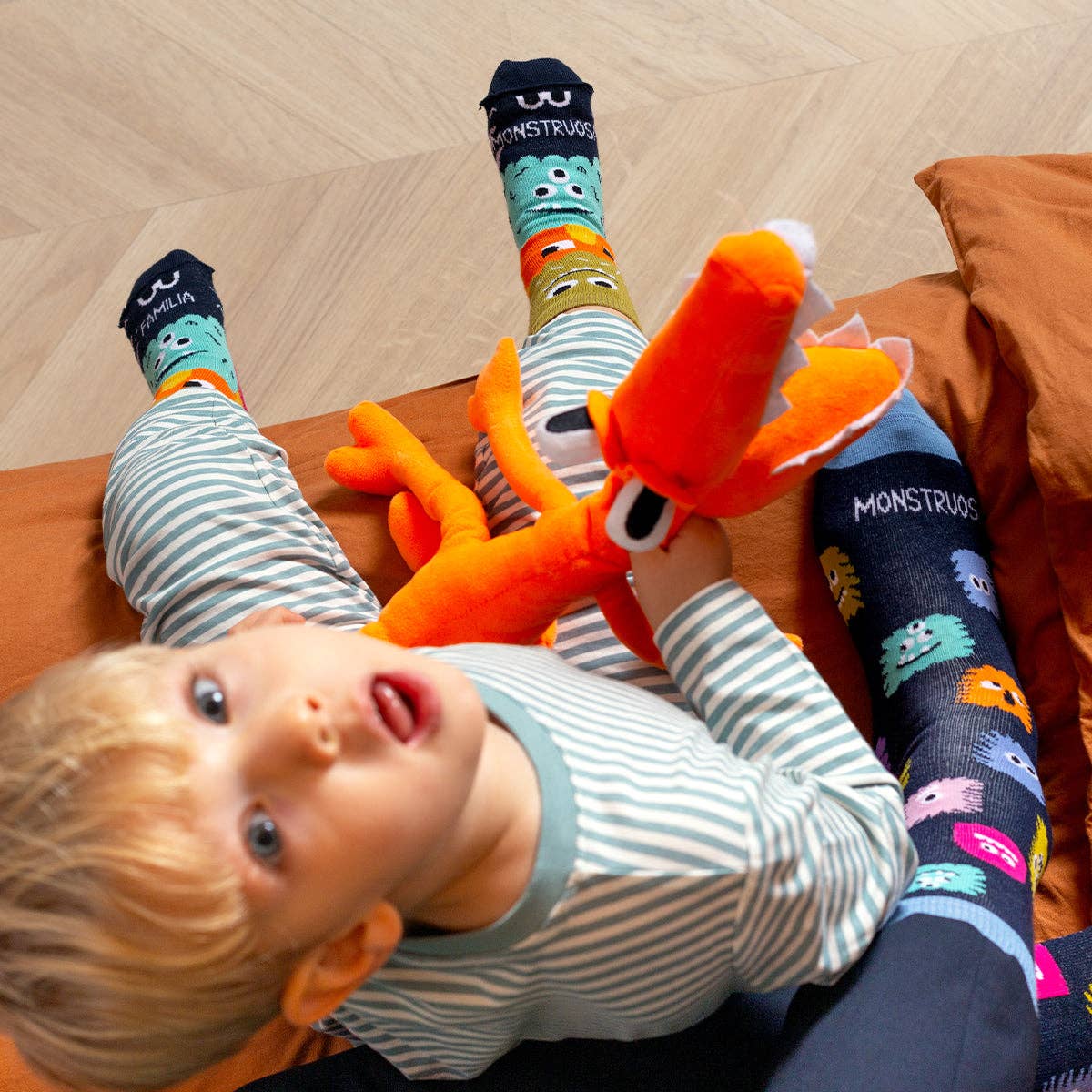 Calcetines Mini "Familia monstruosa"