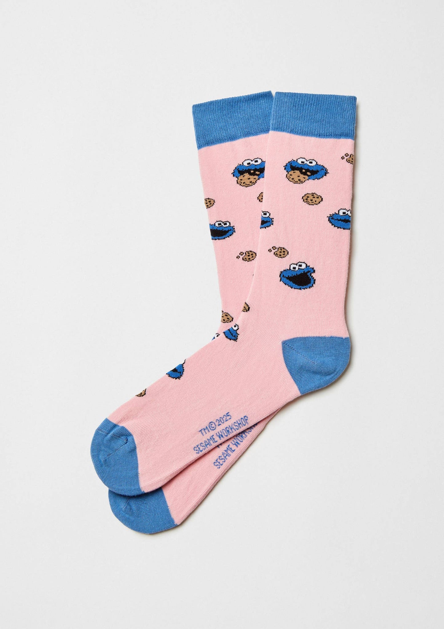 BeSesameStreet Cookie Monster Pink - 100% Organic Cotton