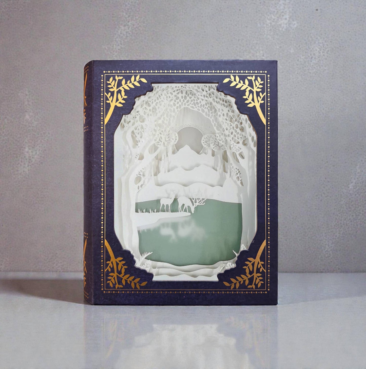 Caja de luz de cuento - Lago Ciervo (juego de 2)