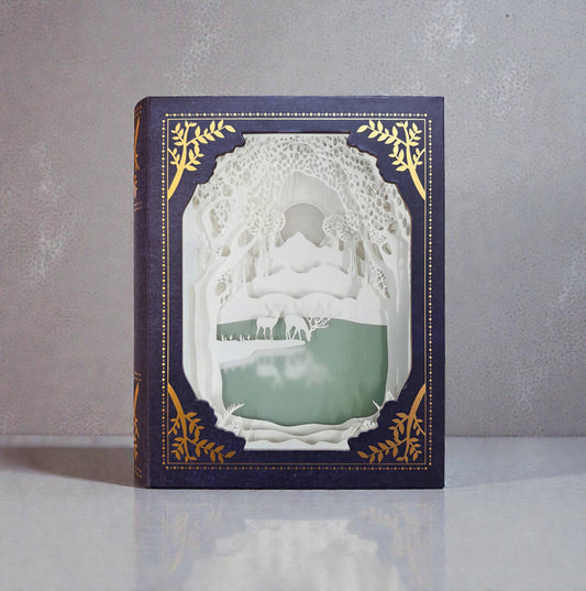Caja de luz de cuento - Lago Ciervo (juego de 2)