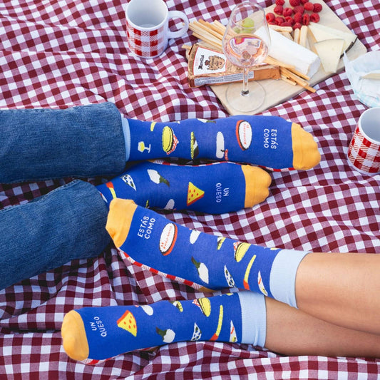 Calcetines "Estás como un queso" lover