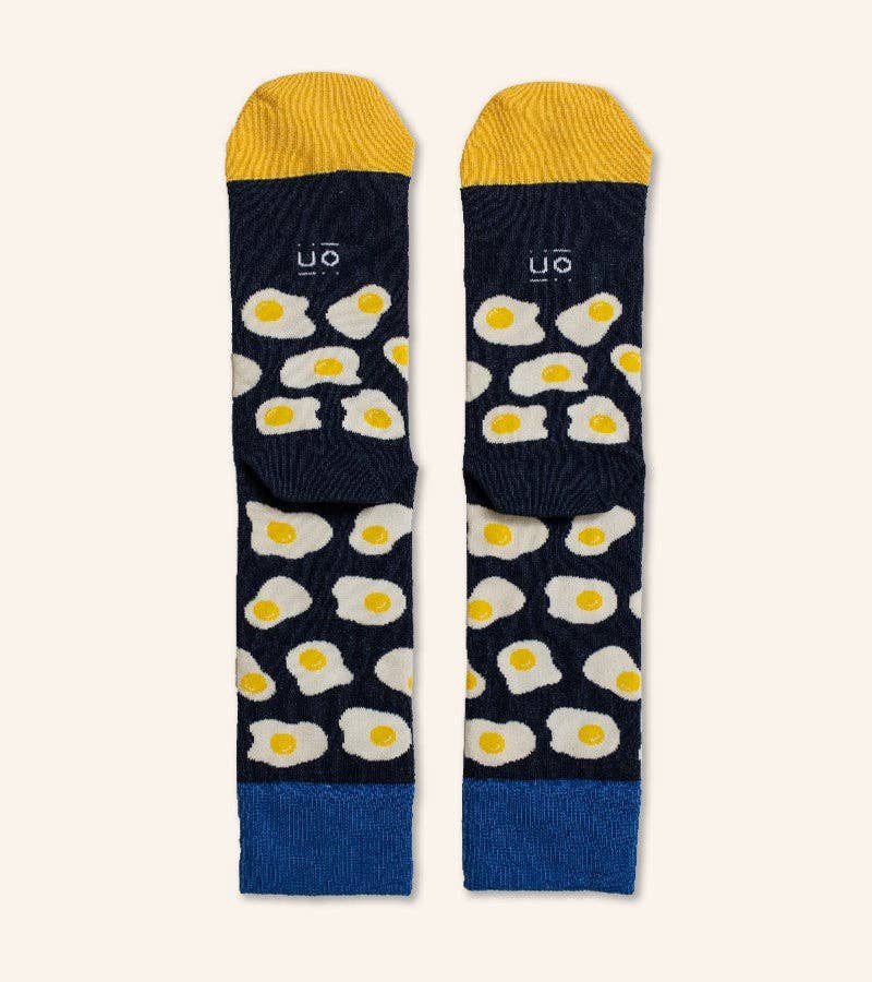 Calcetines "Te quiero un huevo" Blue - low impact